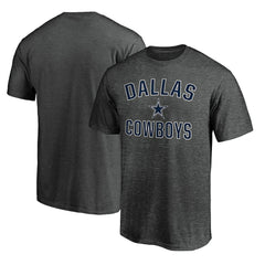 Dallas Cowboys Victory Arch T-Shirt Heather Charcoal