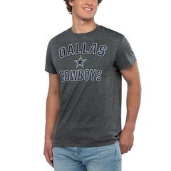 Dallas Cowboys Victory Arch T-Shirt Heather Charcoal