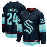 NHL Jamie Oleksiak Seattle Kraken Fanatics Home Breakaway Player Jersey - Deep Sea Blue