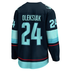 NHL Jamie Oleksiak Seattle Kraken Fanatics Home Breakaway Player Jersey - Deep Sea Blue