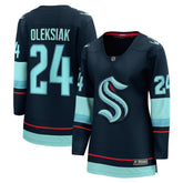 NHL Jamie Oleksiak Seattle Kraken Fanatics Women's Home Breakaway Player Jersey - Deep Sea Blue