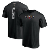 Zion Williamson New Orleans Pelicans Playmaker Name & Number T-Shirt Black