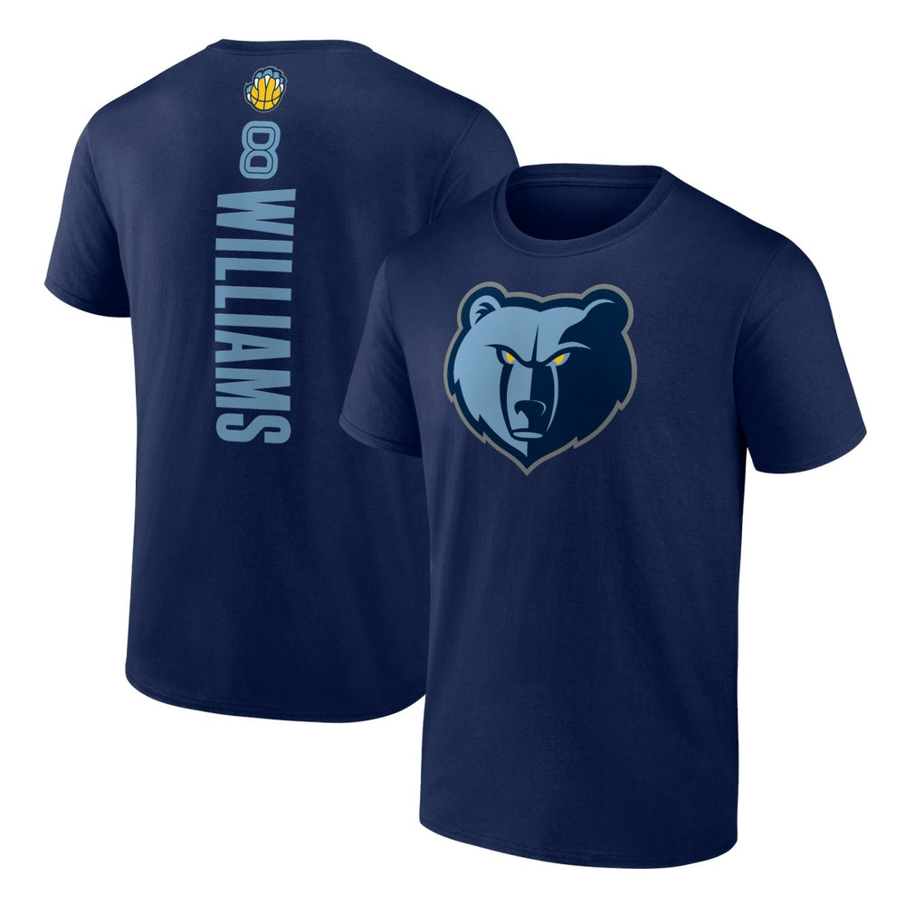 Ziaire Williams Memphis Grizzlies Playmaker Name & Number T-Shirt Navy