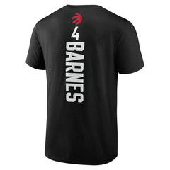 Scottie Barnes Toronto Raptors Playmaker Name & Number T-Shirt Black