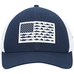 Dallas Cowboys Mesh Fish Flag Flex Hat Navy/White