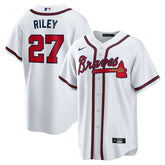 MLB Austin Riley Atlanta Braves Nike Home Replica Player Jersey - White