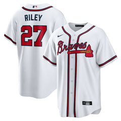 MLB Austin Riley Atlanta Braves Nike Home Replica Player Jersey - White