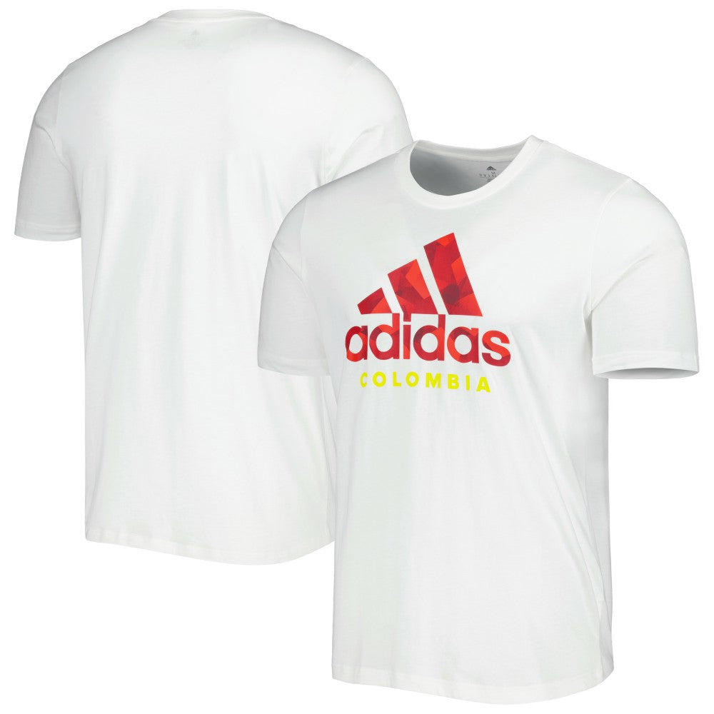 Colombia National Team DNA Graphic T-Shirt White