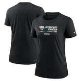 Jacksonville Jaguars Women's NFL Crucial Catch Performance T-Shirt Black