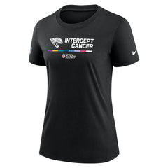 Jacksonville Jaguars Women's NFL Crucial Catch Performance T-Shirt Black