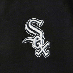 Chicago White Sox The Wild Collective Women's Two-Hit Quarter-Zip Pullover Top - Black Pullover