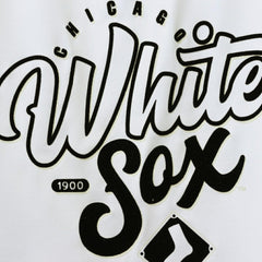 Chicago White Sox The Wild Collective Women's Open Back Twist-Tie Tank Top - White Tanks