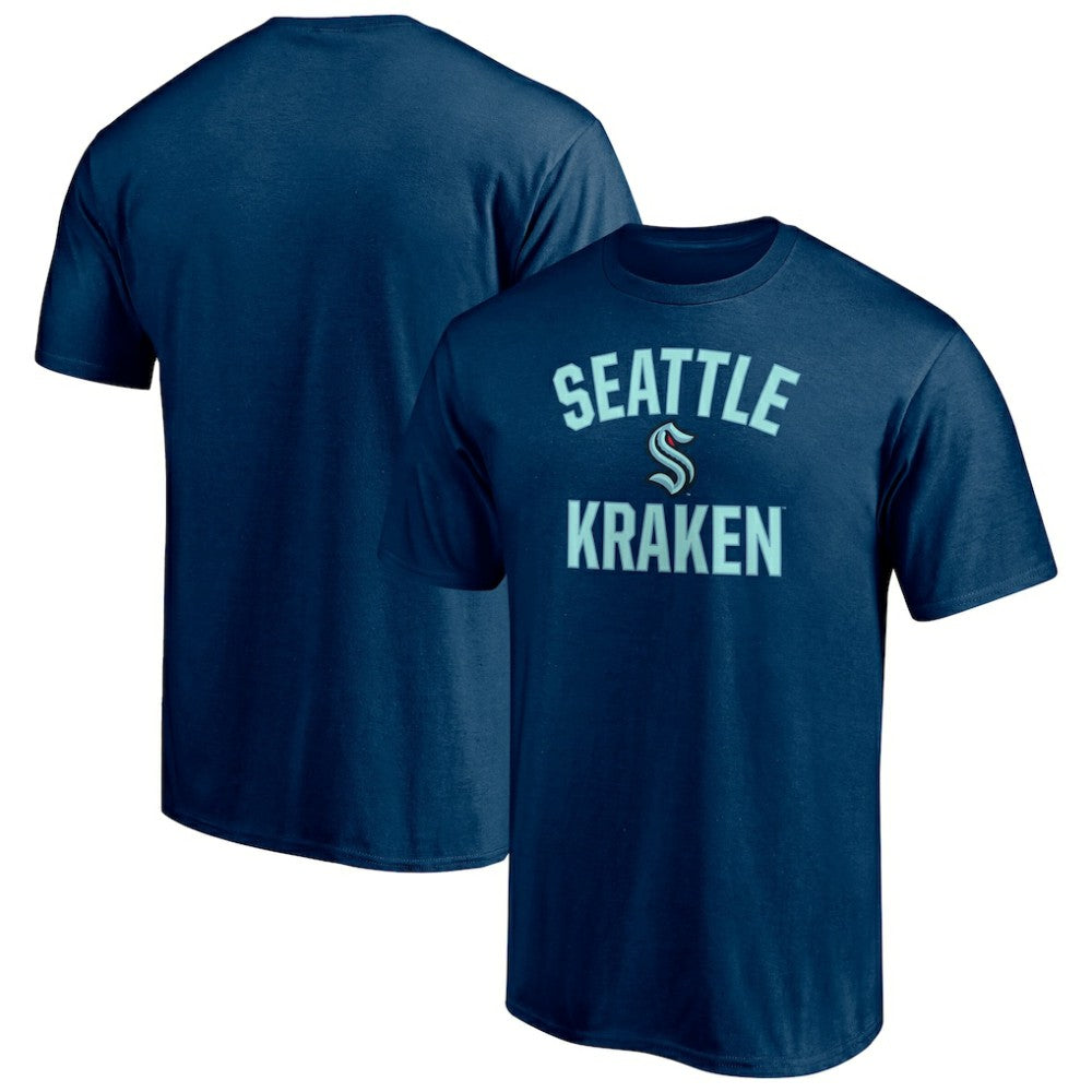 NHL Seattle Kraken Victory Arch T-Shirt - Deep Sea Blue