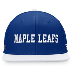 NHL Toronto Maple Leafs Fanatics Iconic Color Blocked Snapback Hat - Blue/White