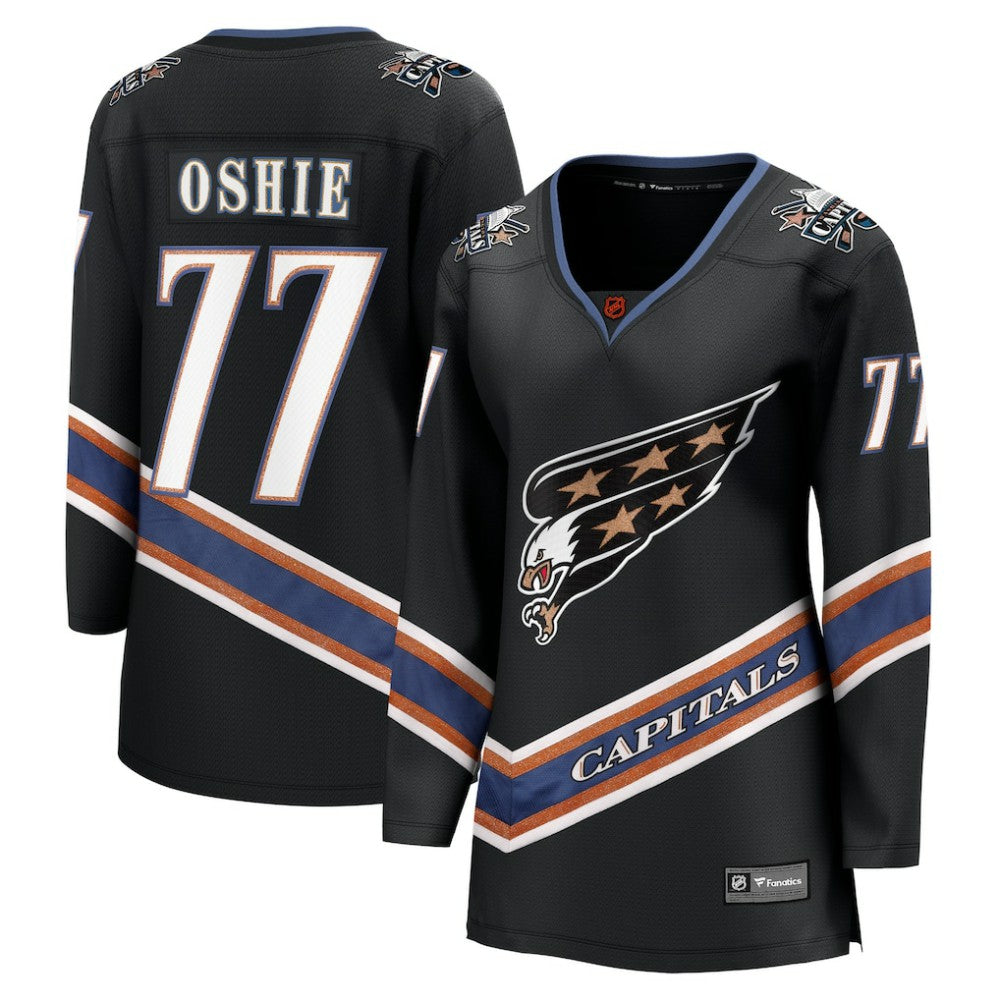 NHL TJ Oshie Washington Capitals Fanatics Women's Special Edition 2.0 Breakaway Player Jersey - Black