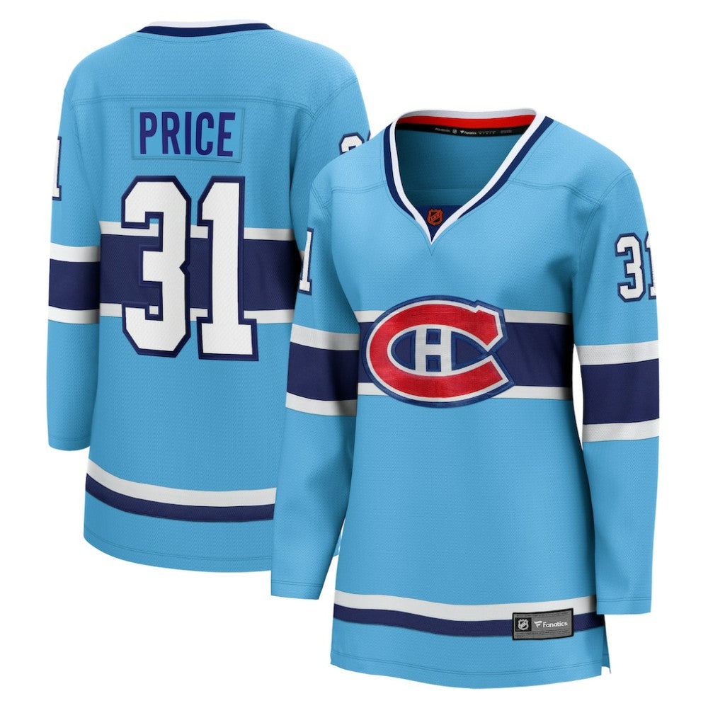 NHL Carey Price Montreal Canadiens Fanatics Women's Special Edition 2.0 Breakaway Player Jersey - Light Blue