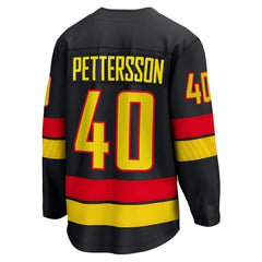NHL Elias Pettersson Vancouver Canucks Fanatics Breakaway Jersey - Black
