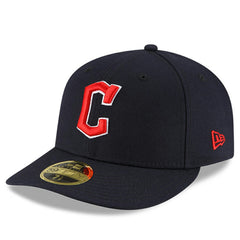 Cleveland Guardians New Era Authentic Collection On-Field Road Low Profile 59FIFTY Fitted Hat - Navy Hats