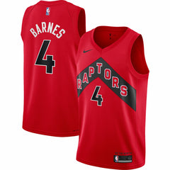 NBA Scottie Barnes Toronto Raptors Youth Swingman Jersey - Icon Edition - Red