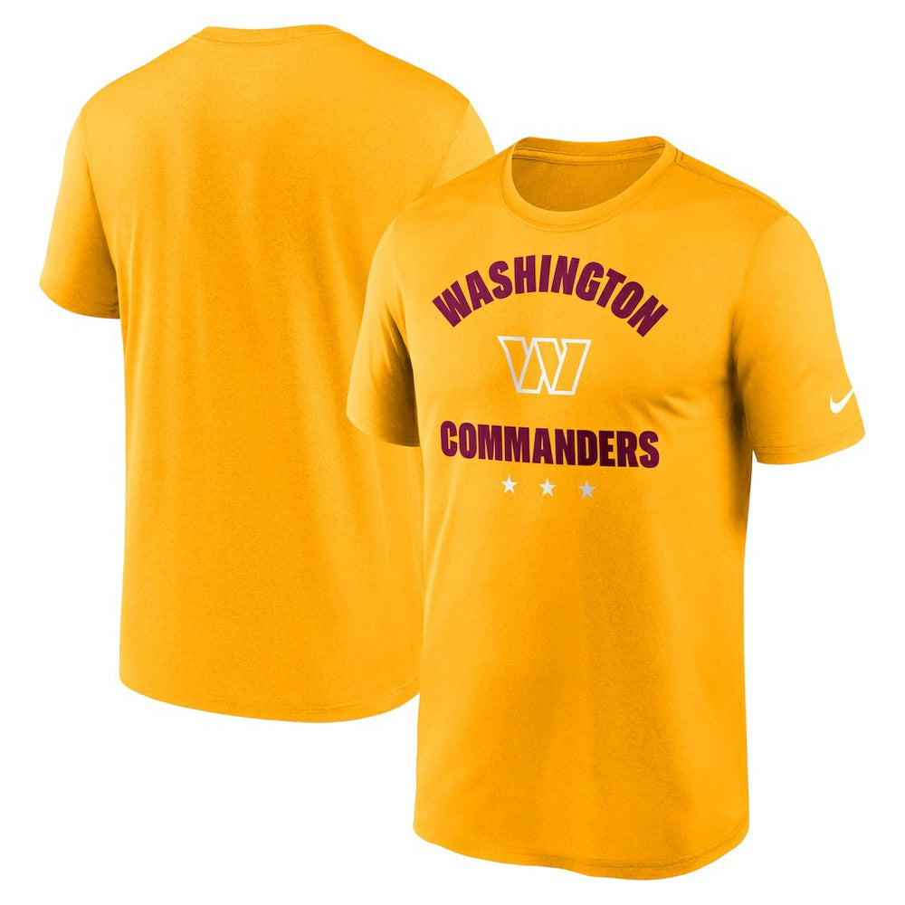Washington Commanders Arch Legend T-Shirt Gold
