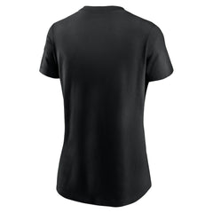 Washington Commanders Women's Logo Cotton Essential T-Shirt Black