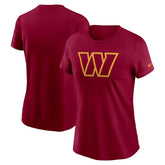 Washington Commanders Women's Logo Cotton Essential T-Shirt Burgundy