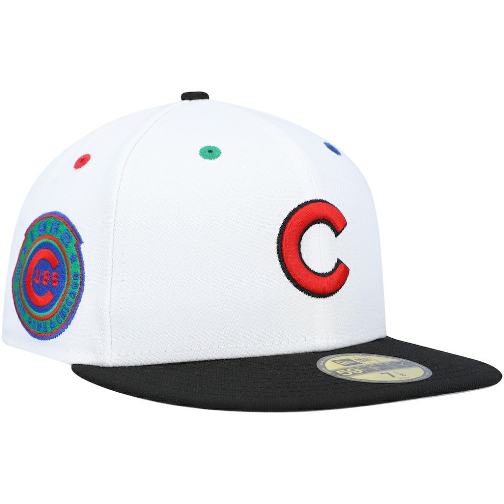 Chicago Cubs New Era 1962 MLB All-Star Game Primary Eye 59FIFTY Fitted Hat - White/Black Hats
