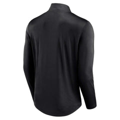 Chicago White Sox Fanatics Tough Minded Lightweight Quarter-Zip Pullover - Black Pullover