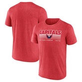 NHL Washington Capitals Fanatics Prodigy Performance T-Shirt - Heathered Red