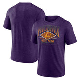 Phoenix Suns True Classics Power Phase Tri-Blend T-Shirt Heather Purple