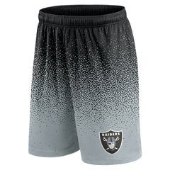 Las Vegas Raiders Ombre Shorts Black/Silver