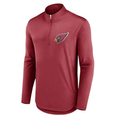 Arizona Cardinals Tough Minded Quarter-Zip Top Cardinal