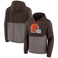 Cleveland Browns Winter Camp Pullover Hoodie Brown