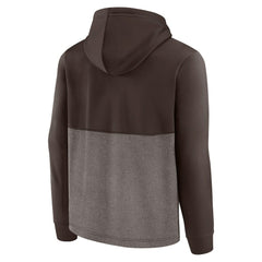 Cleveland Browns Winter Camp Pullover Hoodie Brown