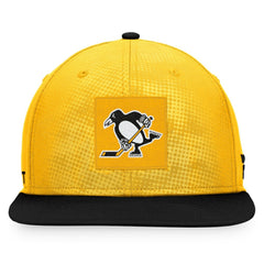 NHL Pittsburgh Penguins Fanatics Authentic Pro Alternate Logo Snapback Hat - Gold/Black