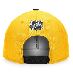 NHL Pittsburgh Penguins Fanatics Authentic Pro Alternate Logo Snapback Hat - Gold/Black