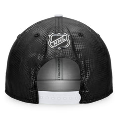 NHL Chicago Blackhawks Fanatics Authentic Pro Alternate Logo Snapback Hat - Black/White