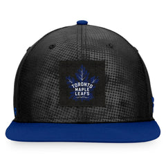 NHL Toronto Maple Leafs Fanatics Authentic Pro Alternate Logo Snapback Hat - Black/Blue
