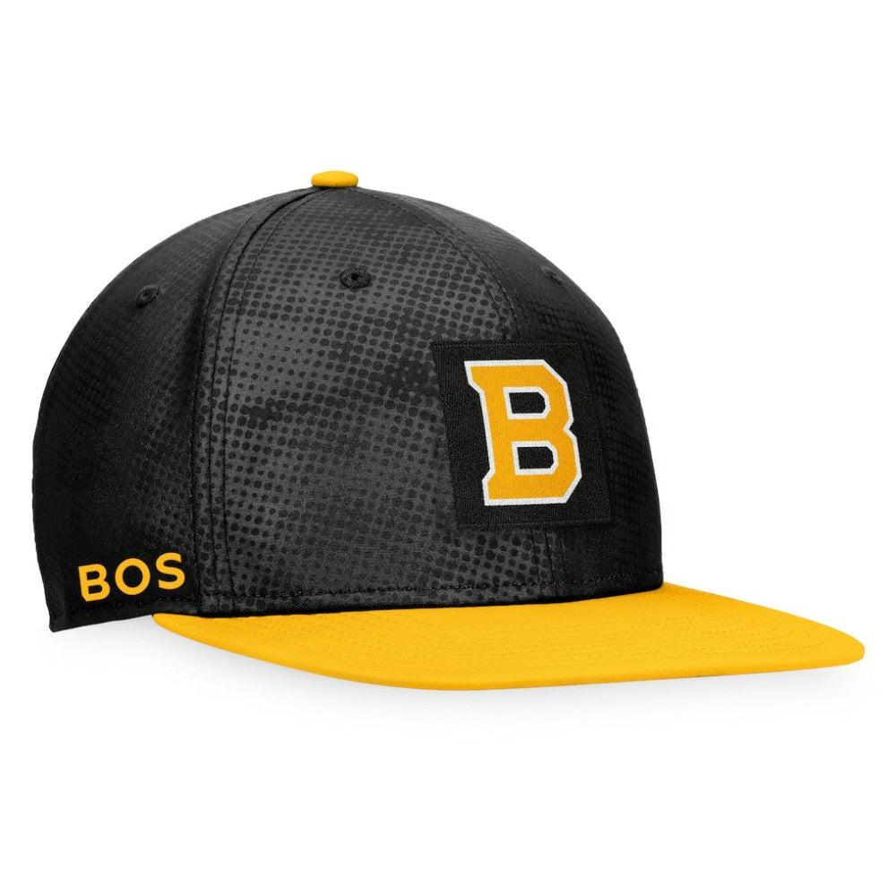 NHL Boston Bruins Fanatics Authentic Pro Alternate Logo Snapback Hat - Black/Gold