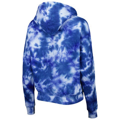 Philadelphia 76ers Women's Brushed Cotton Tie-Dye Pullover Hoodie Royal