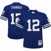 Roger Staubach Dallas Cowboys Youth Retired Player Legacy Jersey Royal