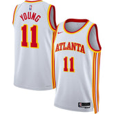 NBA Trae Young Atlanta Hawks Unisex Swingman Jersey - Association Edition - White