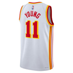 NBA Trae Young Atlanta Hawks Unisex Swingman Jersey - Association Edition - White