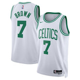 Jaylen Brown Boston Celtics Unisex Swingman Jersey Association Edition White