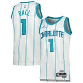 NBA LaMelo Ball Charlotte Hornets Jordan Brand Unisex Swingman Jersey - Association Edition - White discount