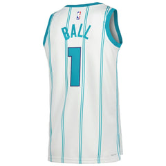 NBA LaMelo Ball Charlotte Hornets Jordan Brand Unisex Swingman Jersey - Association Edition - White discount
