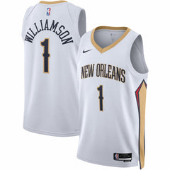 NBA Zion Williamson New Orleans Pelicans Unisex Swingman Jersey - Association Edition - White
