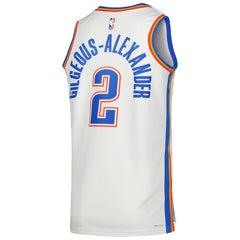 NBA Shai Gilgeous-Alexander Oklahoma City Thunder Unisex Swingman Jersey - Association Edition - White