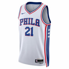NBA Joel Embiid Philadelphia 76ers Unisex Swingman Jersey - Association Edition - White