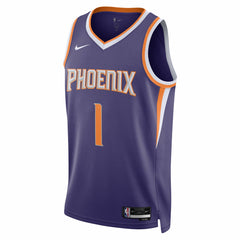 NBA Devin Booker Phoenix Suns Unisex Swingman Jersey - Icon Edition - Purple